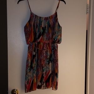 Multi colored summer dress